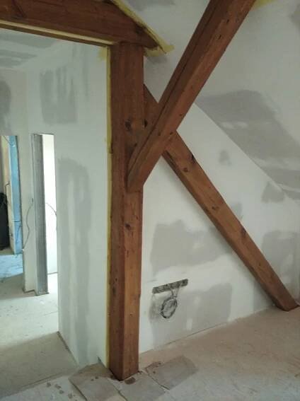 Protipožární nátěr půdní vestavby