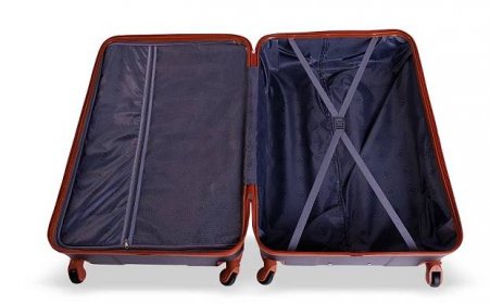 Cestovní kufr BERTOO Firenze - černý XL