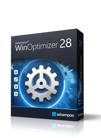 Ashampoo WinOptimizer 28 – PC reinigen & schneller machen | Lebenslange Lizenz präsentiert von CHIP