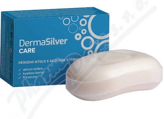 DermaSilver mýdlo s aktivním stříbrem 100g
