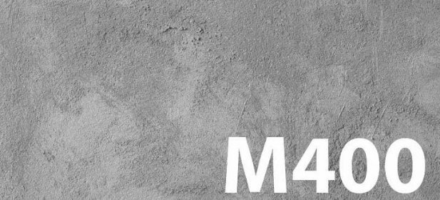 Co znamená beton třídy M400?