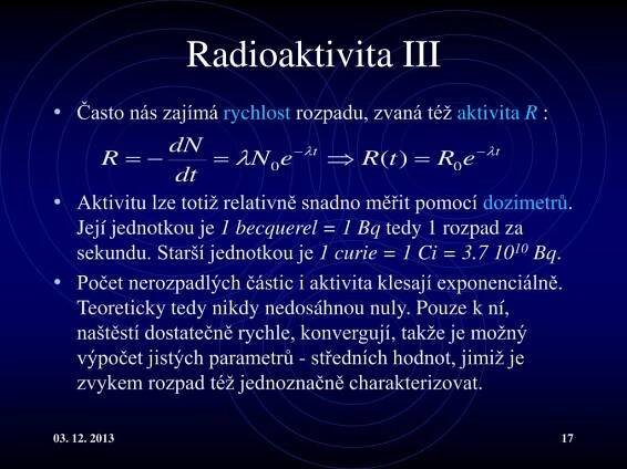 PPT - FIIFEI_ 1 3 Základy jaderné fyziky a energetiky PowerPoint Presentation - ID:4736992