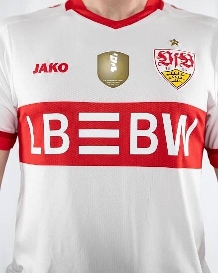 Besonderes Debüt / LBBW ist Trikotsponsor des VfB Stuttgart im DFB-Pokalfinale