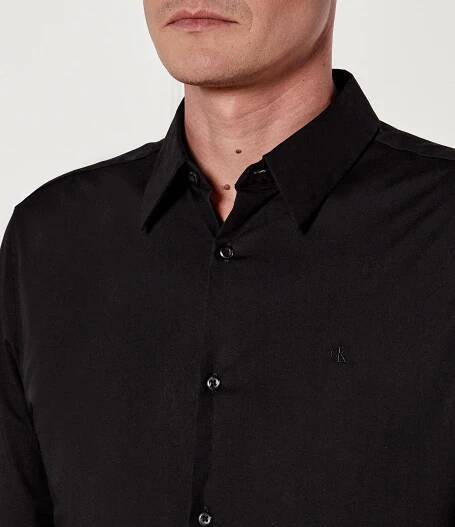 Košile Calvin Klein | černá Slim Fit LV04LB145G