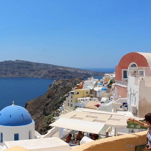 Z Heraklionu: Celodenní výlet na Santorini s volitelnou dopravou | GetYourGuide