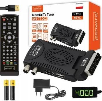 Set top box Tuner Dekodér DVB-T2 HEVC H.265 WiFi pozemní televize Stick