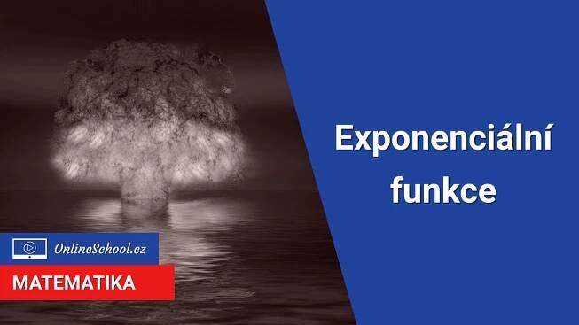 Exponenciální funkce - jak vypadá graf exponenciály
