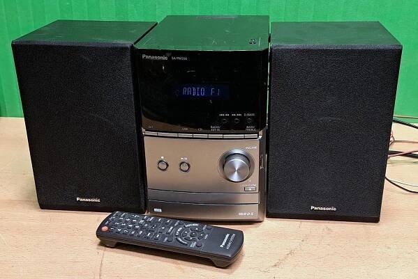 Mikrosystém Panasonic SC-PM200 - USB + ovladač