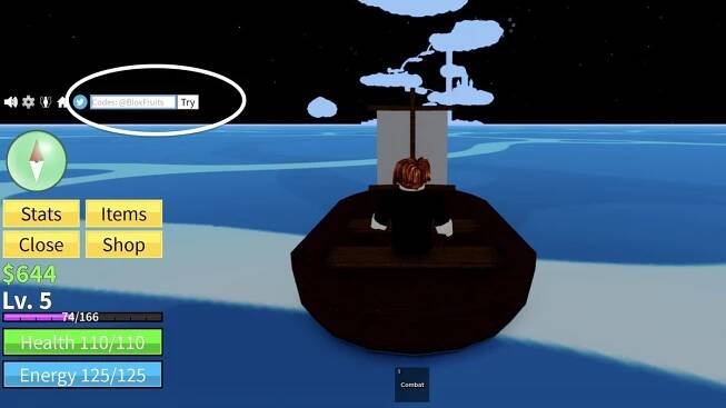 An image highlighting the social icon in Blox Fruits gameplay