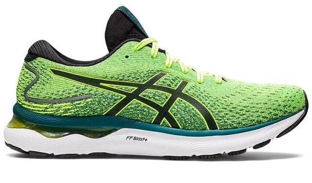 ASICS GEL NIMBUS 24 SCARPE SHOES RUNNING CORSA UOMO BLU KAYANO CUMULUS