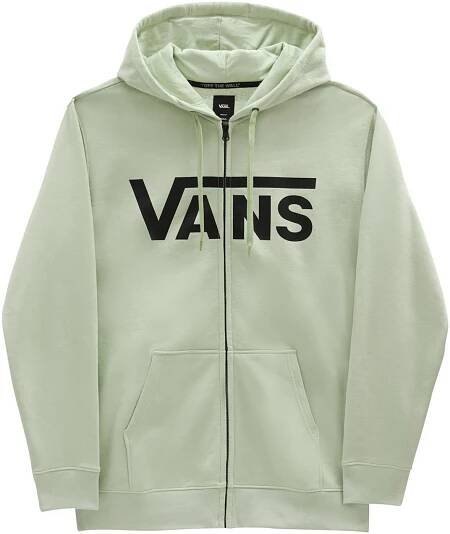 Pánská rozepínací mikina Vans MN CLASSIC ZIP HOODIE II zelená | AD Sport