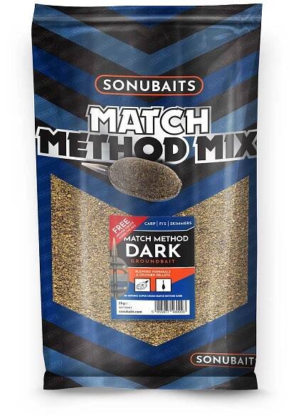 SONUBAITS NÁVNADA - MATCH METHOD MIX DARK 2kg