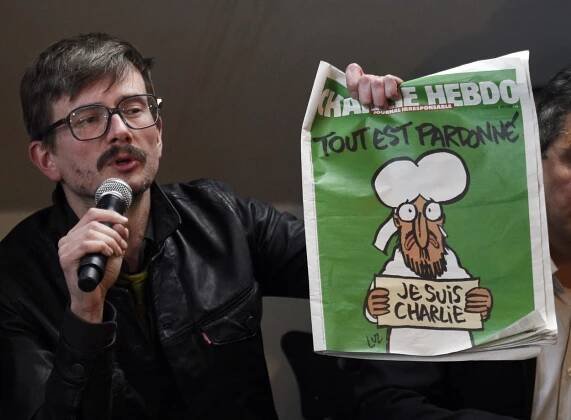 'Jsem Charlie, jsem policista, Žid, muslim i ateista,' prohlásil karikaturista Luz