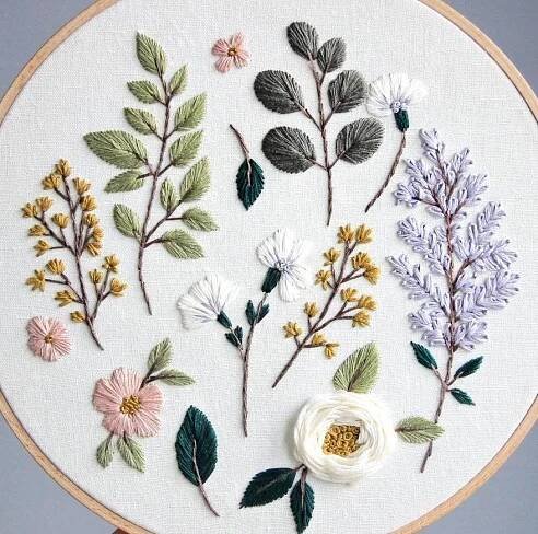 Floral Embroidery Design