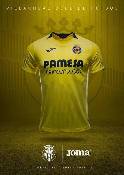 Новая форма «Вильярреала» 18/19 | Footykits.ru - Энциклопедия футбольной формы