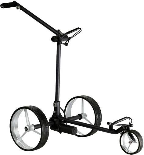 Davies Caddy SMART Black Matt s baterií, stříbrná kola