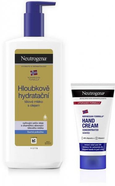 NEUTROGENA Vyživující sada na ruce a tělo 475 ml