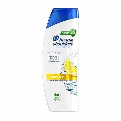 Obrázek produktu pro Head & Shoulders Citrus Fresh šampon proti lupům 400 ml