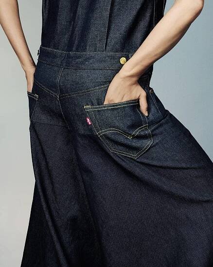 chase sui wonders levis sacai campaign 2025