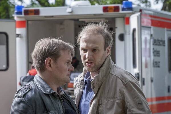 Bella Block - Hundskinder - Z filmu - Devid Striesow, Stephan Grossmann