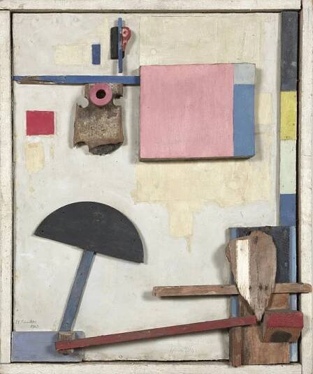 Merzbild Kijkduin | Kurt schwitters, Assemblage, Modern art movements