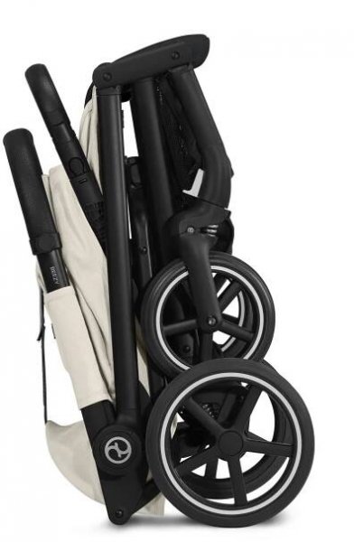 Cybex Beezy Canvas White/Light beige