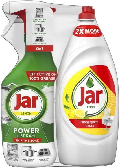 JAR Power Spray 3v1 Lemon 0,5 l + JAR Lemon 0,9 l