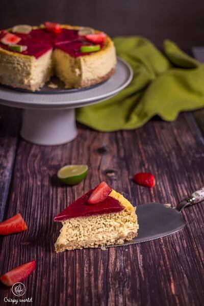Mango-limetkový cheesecake | CrispyWorld