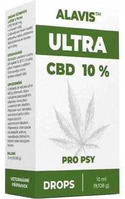 Alavis CBD kapky Ultra 10% 10ml