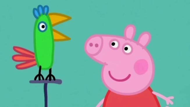 Prasátko Pepina S01E04 PAPOUŠEK POLLY CZ HD Polly Parrot