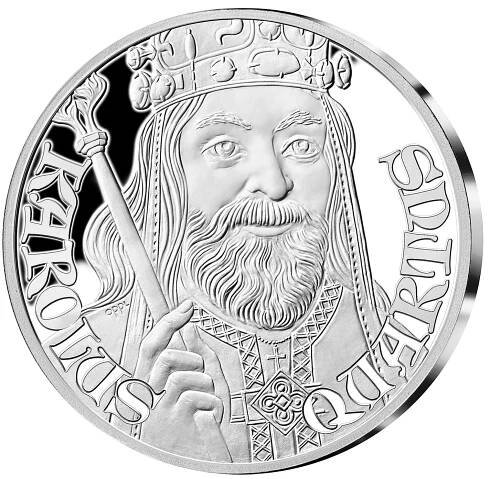 stribrna_pametni_medaile_Karel_IV