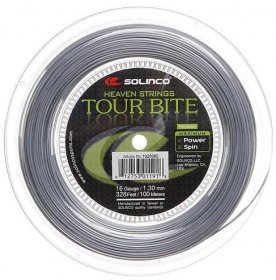 Tenisový výplet Solinco Tour Bite (200 m) - grey