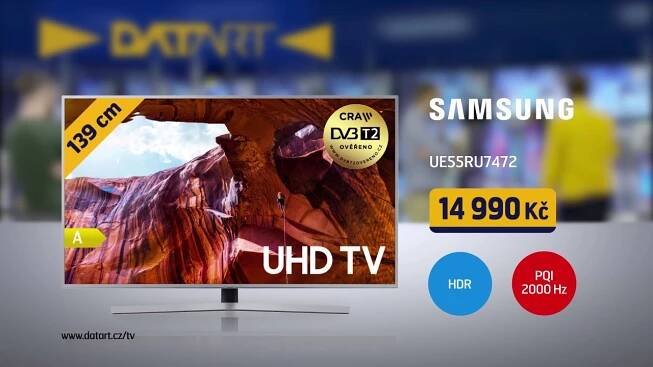 MAXI VÝPRODEJ - Televize Samsung UE55RU7472