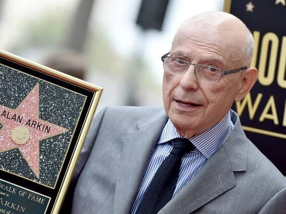 Alan Arkin Honored With A Star On The Hollywood Walk Of Fame