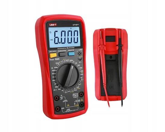 MĚŘIČ UNIT UT107+ MULTIMETR AC DC, TEPLOTA FREKVENCE OTÁČEK