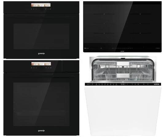 Set Gorenje BCS798S24BG + BCM598S17BG + IS846BG + GV693B60AD