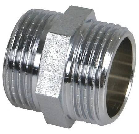 Dvojnipl chrom 3/8"x3/8"