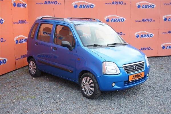 Suzuki Wagon R 1,3 i,KOUPENO NOVÉ V ČR,KLIMA.
