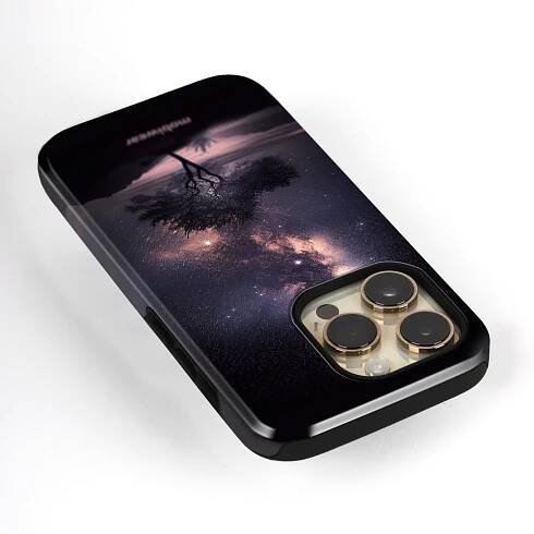Odolný obal Mobiwear Elite Pro - Apple iPhone 7 / 8 / SE 2020 / SE 2022 - E005E Strom s galaxií