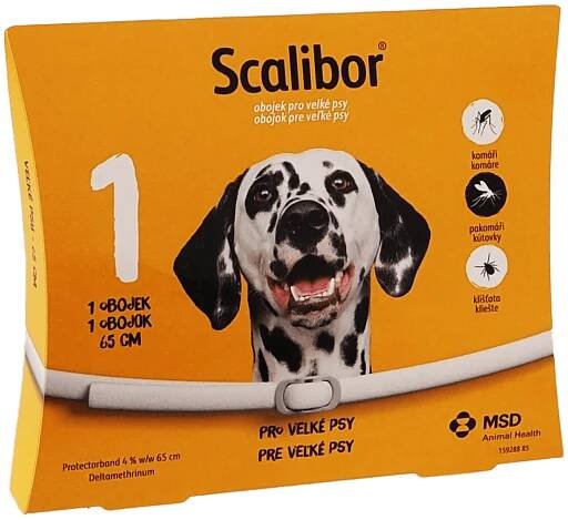 Obojek Scalibor antiparazitní velký 65cm