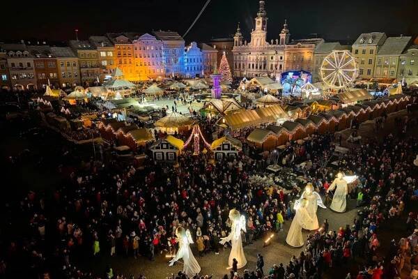 Vánoční trhy České Budějovice [year] – rozsvícení stromečku, otevírací doba, program 3