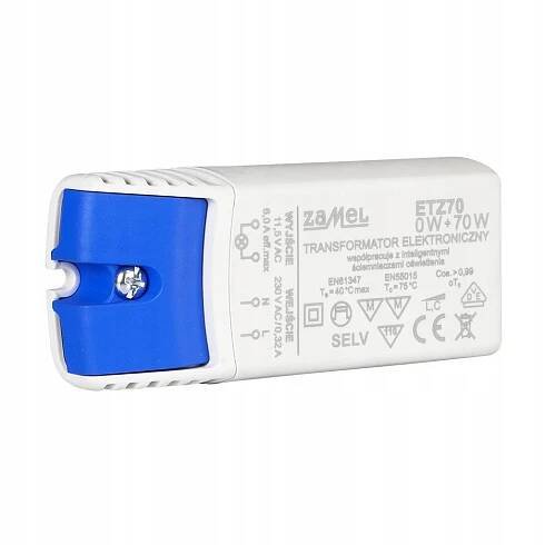 Elektronický transformátor 12V AC 70W ETZ70