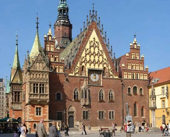 Wrocław - Old Town Hall - Ancient and medieval architecture