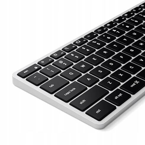 SATECHI X3 Podsvícená bezdrátová klávesnice Bluetooth pro Macbook MacOS Rozložení kláves US international (qwerty)