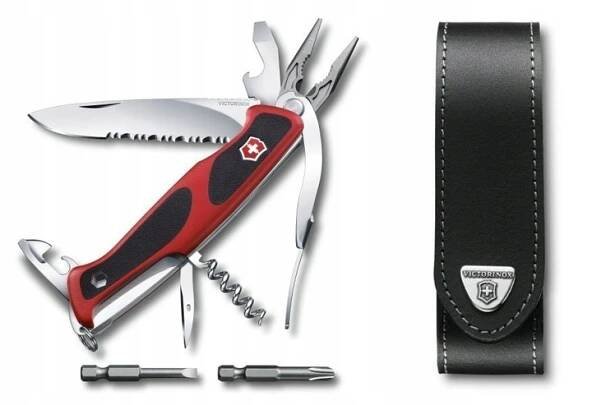 Nůž Victorinox Delemont RangerGrip 174 Handyman 0.9728.WC s POUZDRO!