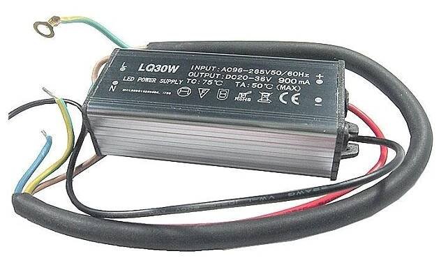 Zdroj - LED driver 30W, 24-36V/880mA pro LED 30W, IP66, napájení 230V