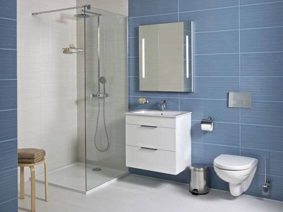 Jika Cube Skříňka s umyvadlem 55x43x62,2 cm, 2x zásuvka, bílá/bílá lesk - H4536121763001 | KOUPELNY-CZ.cz
