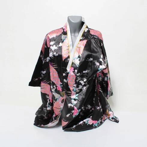 Dámské kimono PLULON japonské XL černé