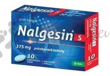 Lék na kašel, rýmu a nachlazení Nalgesin S tbl flm 275 mg (blis.Al/PVC) 1x10 ks