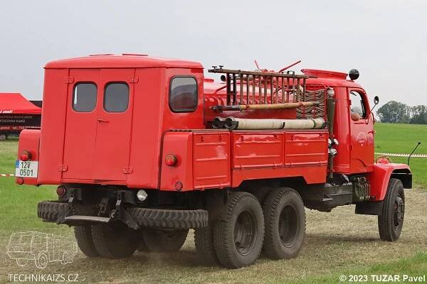 SDH Ostravice - CAS 16 - Praga V3S - TECHNIKAIZS.cz